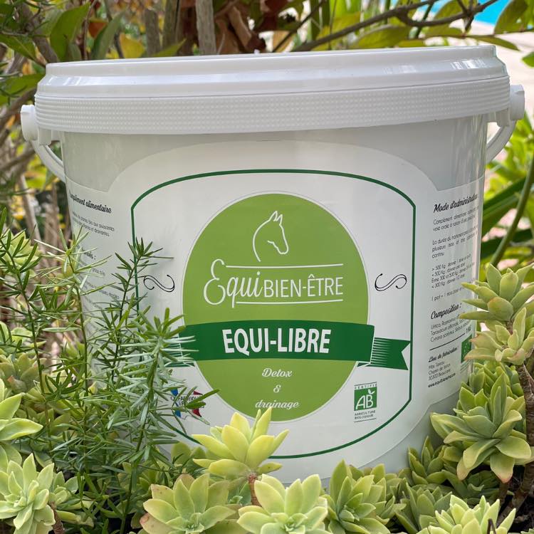 EQUI-LIBRE -  Speziell entwickelt, um den Körper des Pferdes zu entwässern und zu entgiften