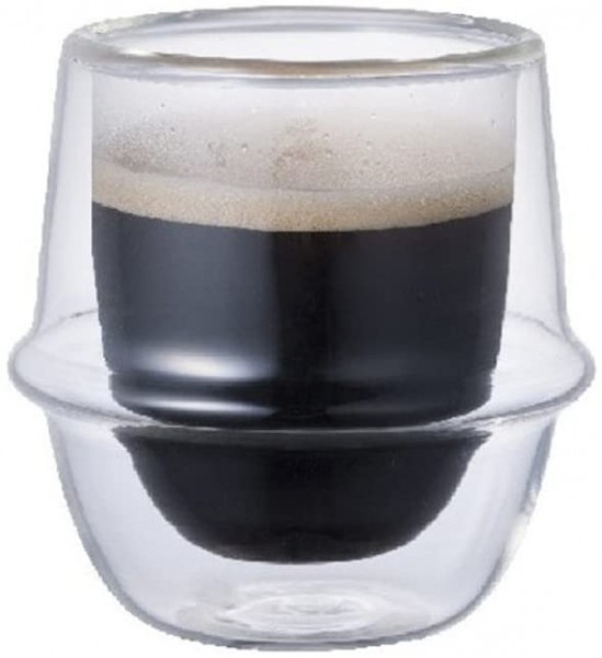 KRONOS doppelwandiges Espressoglas